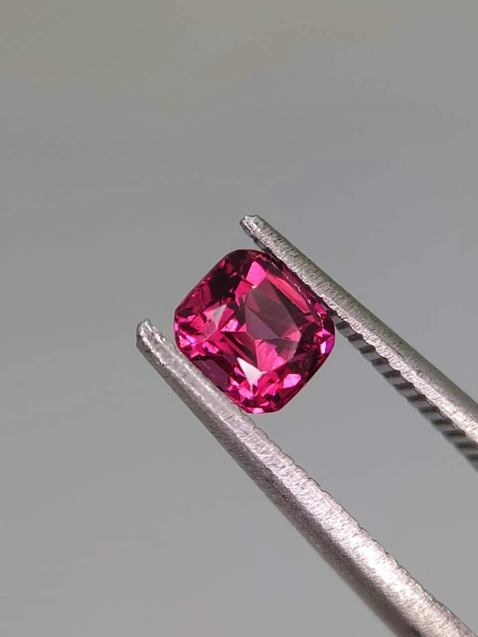 0.7ct Natural Cushion Faceted Umbalite Garnet from Tanzania — view 4